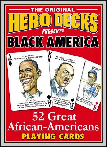 Hero Decks Black Americans - playing cards